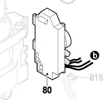 Régulateur de vitesse réf. 1 617 233 049 BOSCH